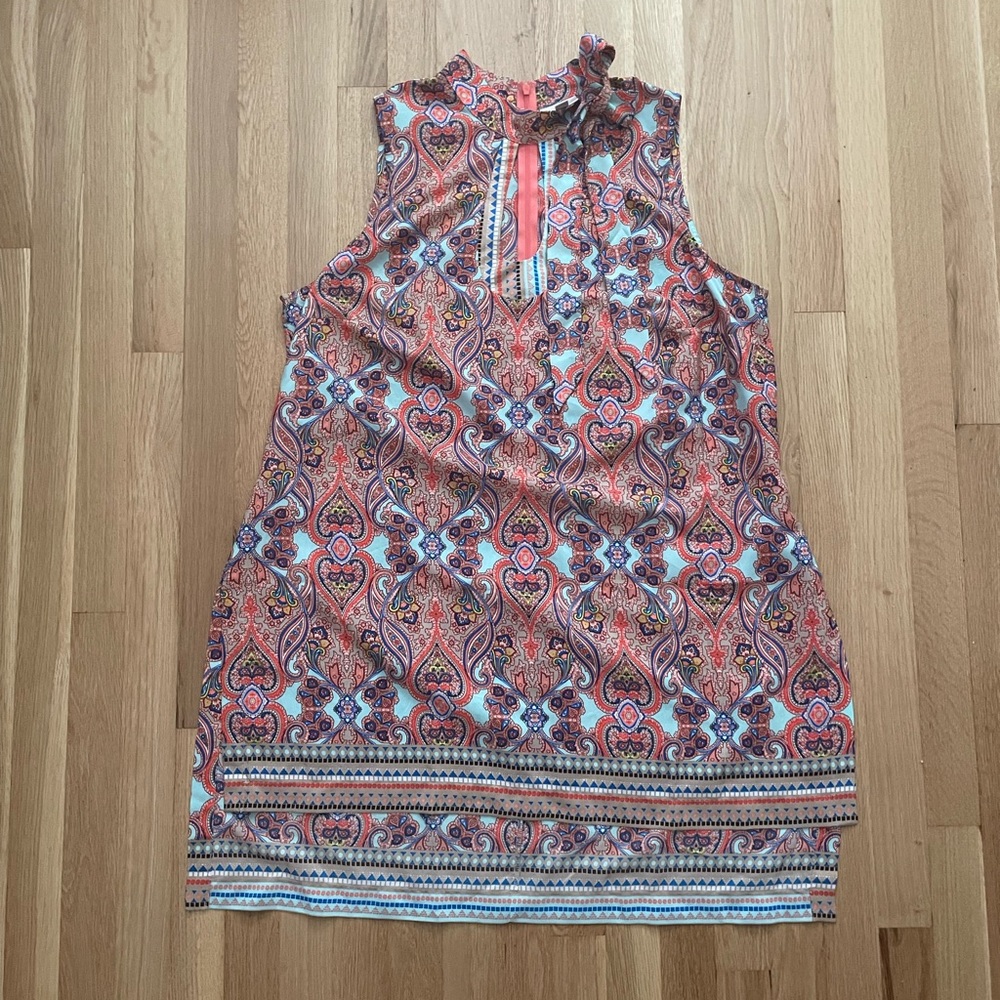 BISOU BISOU Bow Keyhole Dress 0X
